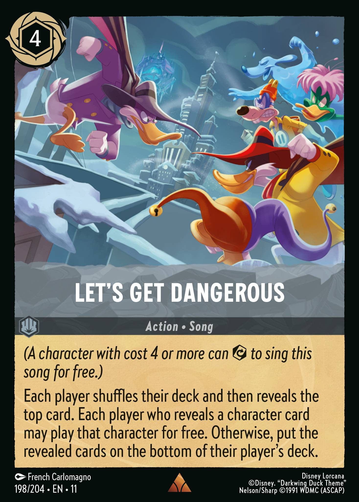 Let's Get Dangerous (198/204 - Winterspell)  Rare