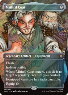 Mithril Coat [ #0083 Borderless Surge Foil ] (HOC-M)