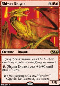 Shivan Dragon (M20-R)