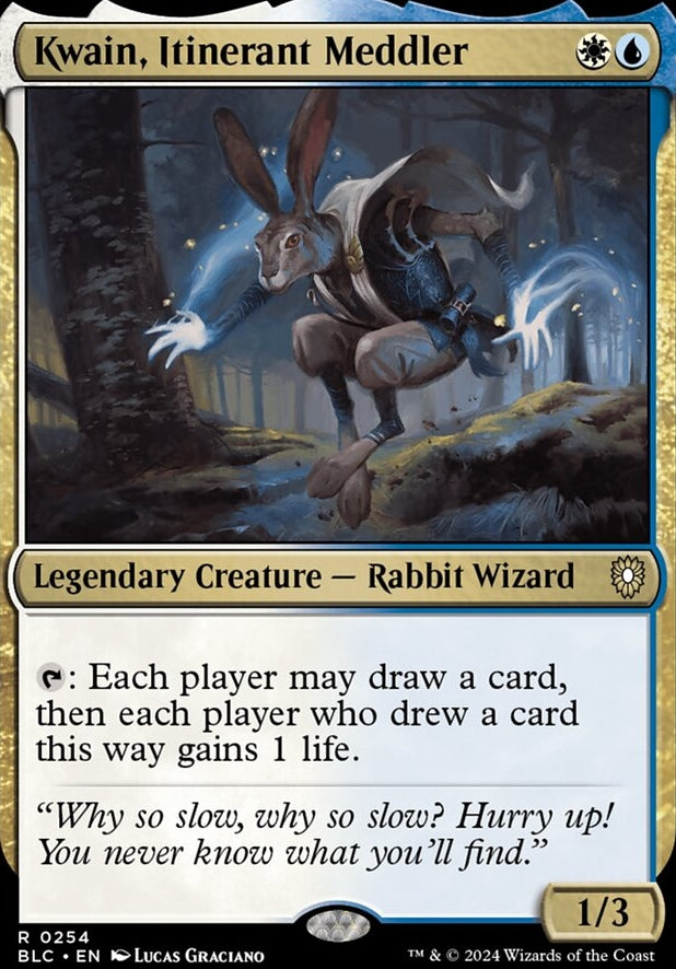 Kwain, Itinerant Meddler [#0254] (BLC-R)