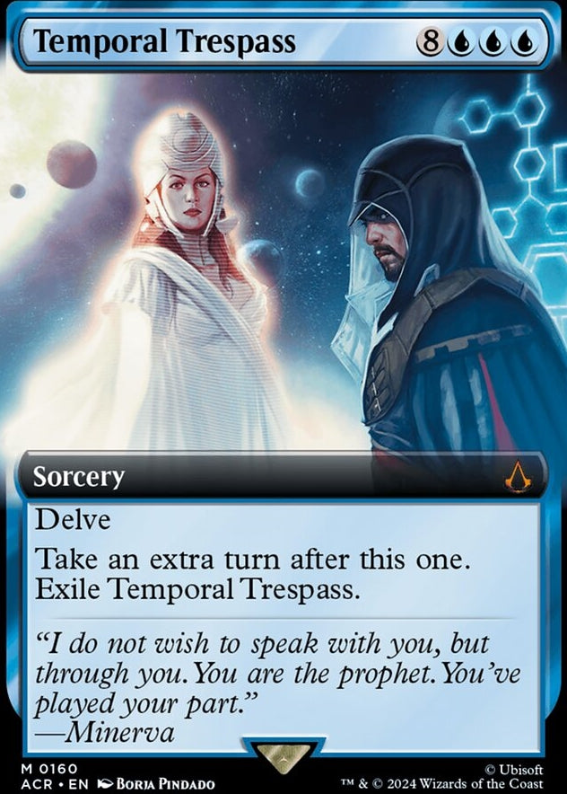 Temporal Trespass [#0160 Extended Art] (ACR-M-FOIL)