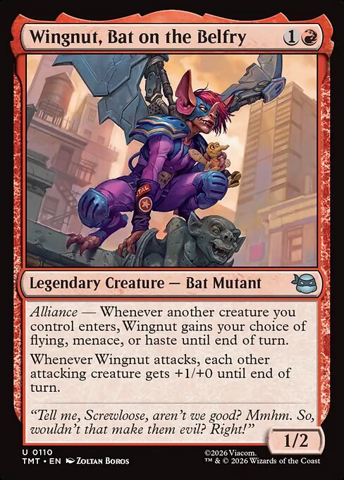 Wingnut, Bat on the Belfry [ #0110 ] (TMT-U)