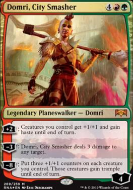 Domri, City Smasher (RNA-M-FOIL)