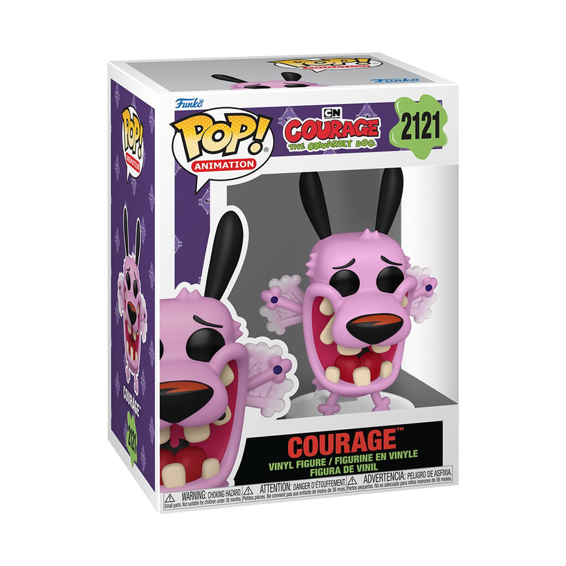 POP Figure: Cartoon Network Courage the Cowardly Dog #2121 - Courage the Cowardly Dog