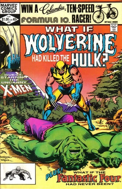 WHAT IF...? (1977 Series) #31 (8.0) Wolverine had killed the Hulk?