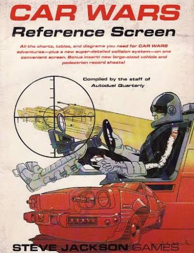Car Wars: Reference Screen (USED)