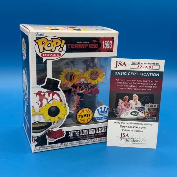 POP Figure: Horror Terrifiers #1593 - Art the Clown with Glasses (Chas