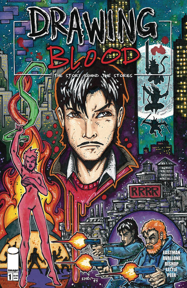 DRAWING BLOOD #1 (OF 12) CVR A KEVIN EASTMAN