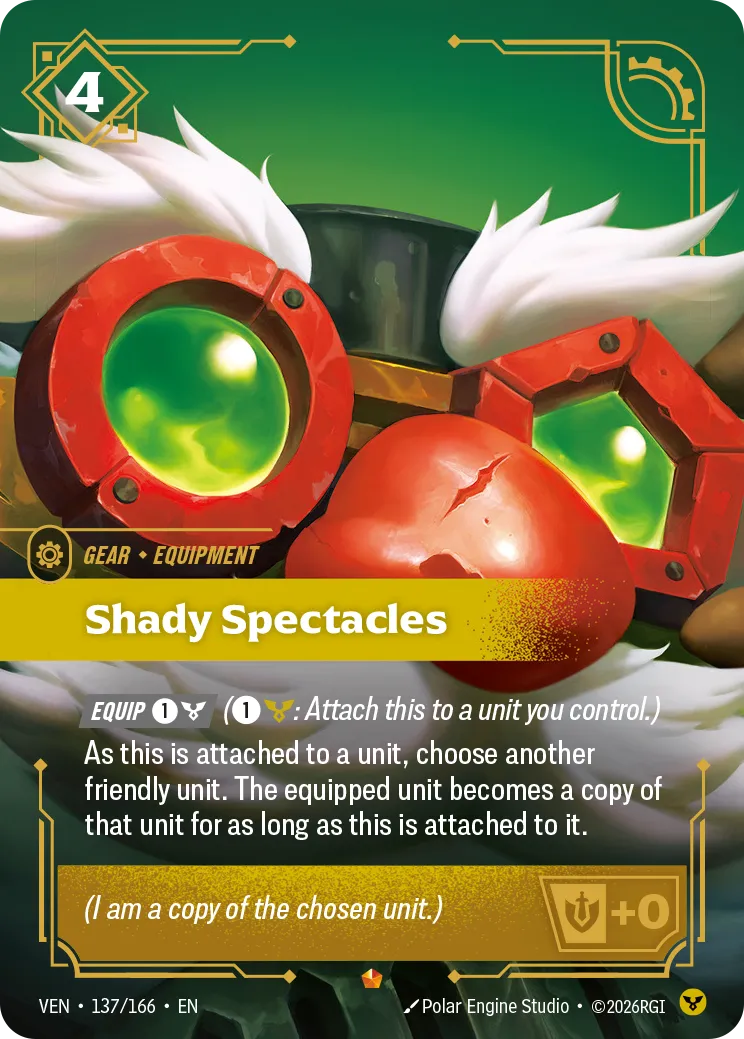 Shady Spectacles - 137/166 (VEN) Epic
