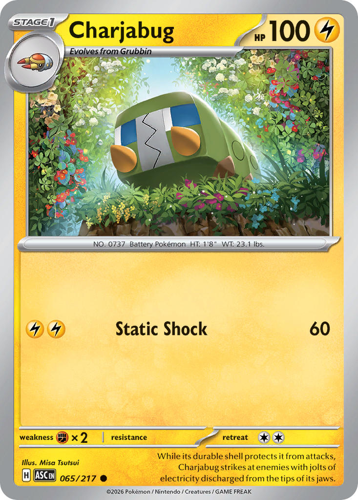 Charjabug - 065/217 (ASC) Common