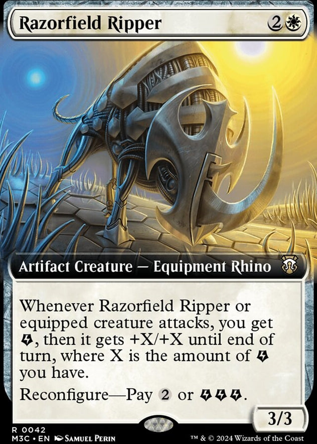 Razorfield Ripper [#0042 Extended Art Ripple Foil] (M3C-R)