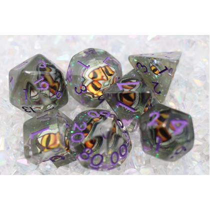 Venom Dragon Eye RPG Dice Set