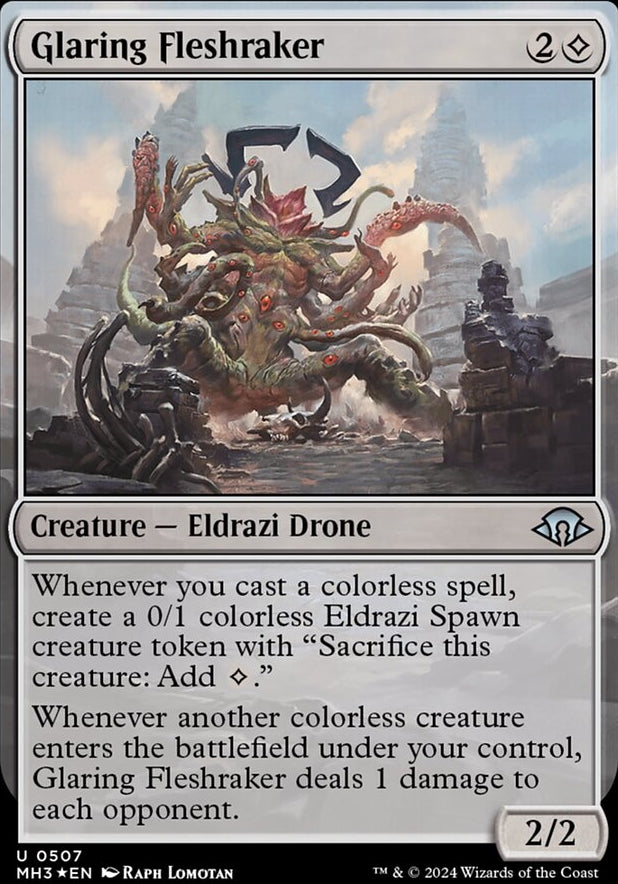 Glaring Fleshraker [#0507 Ripple Foil] (MH3-U)