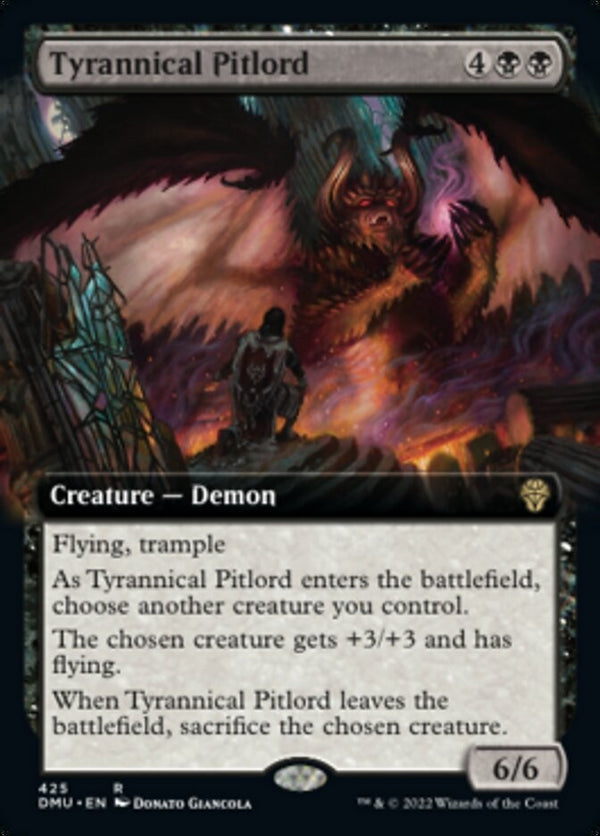 Tyrannical Pitlord [#425 Extended Art] (DMU-R)