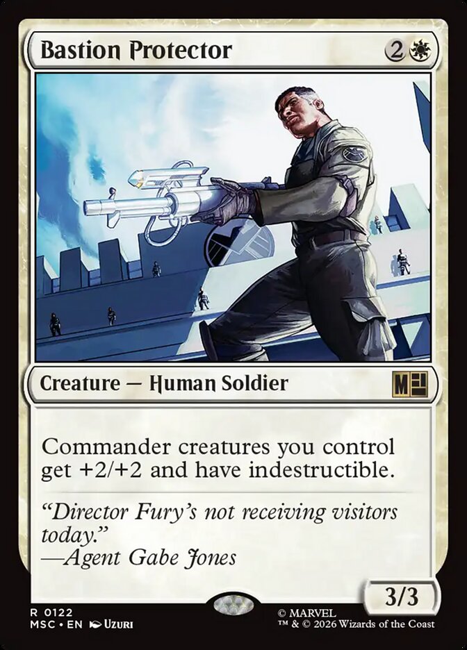 Bastion Protector [ #0122 Surge Foil ] (MSC-R)