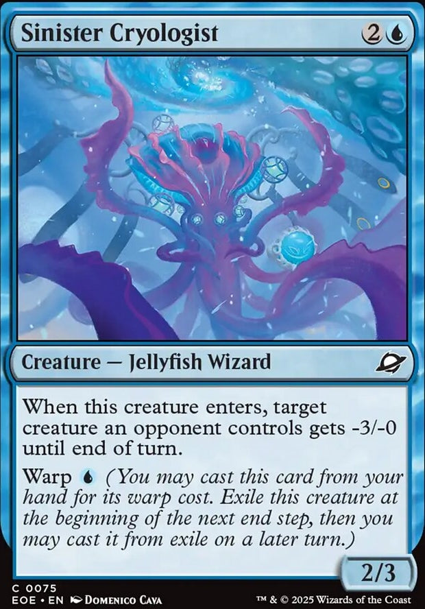 Sinister Cryologist [ #0075 ] (EOE-C)