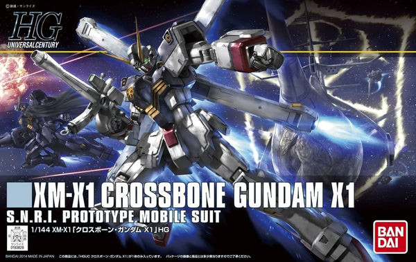 1/144 (HG-UC): Crossbone Gundam - #187 XM-X1 Crossbone Gundam X-1 S.N.R.I. Prototype Mobile Suit