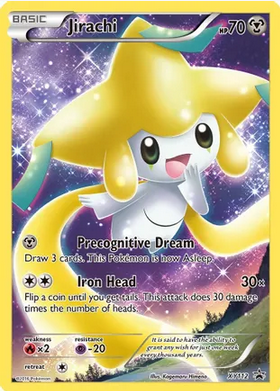 Jirachi - XY112 (XY:PR) Promo - Moderate Play Holofoil