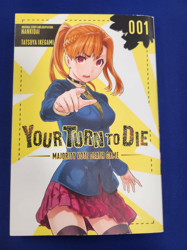 Your Turn to Die: Majority Vote Death Game (Vol. 1) (USED)