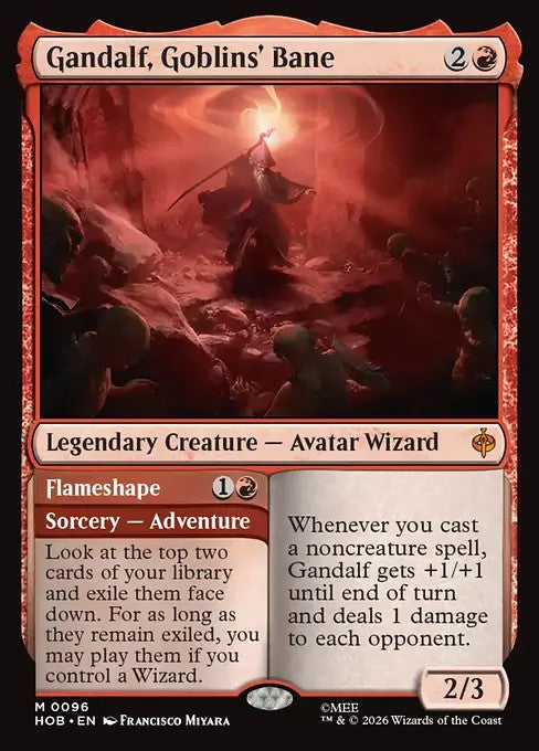 Gandalf, Goblins' Bane // Flameshape [ #0096 ] (HOB-M)
