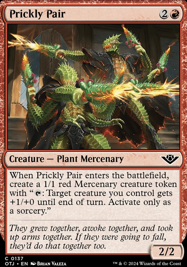 Prickly Pair [#0137] (OTJ-C-FOIL)