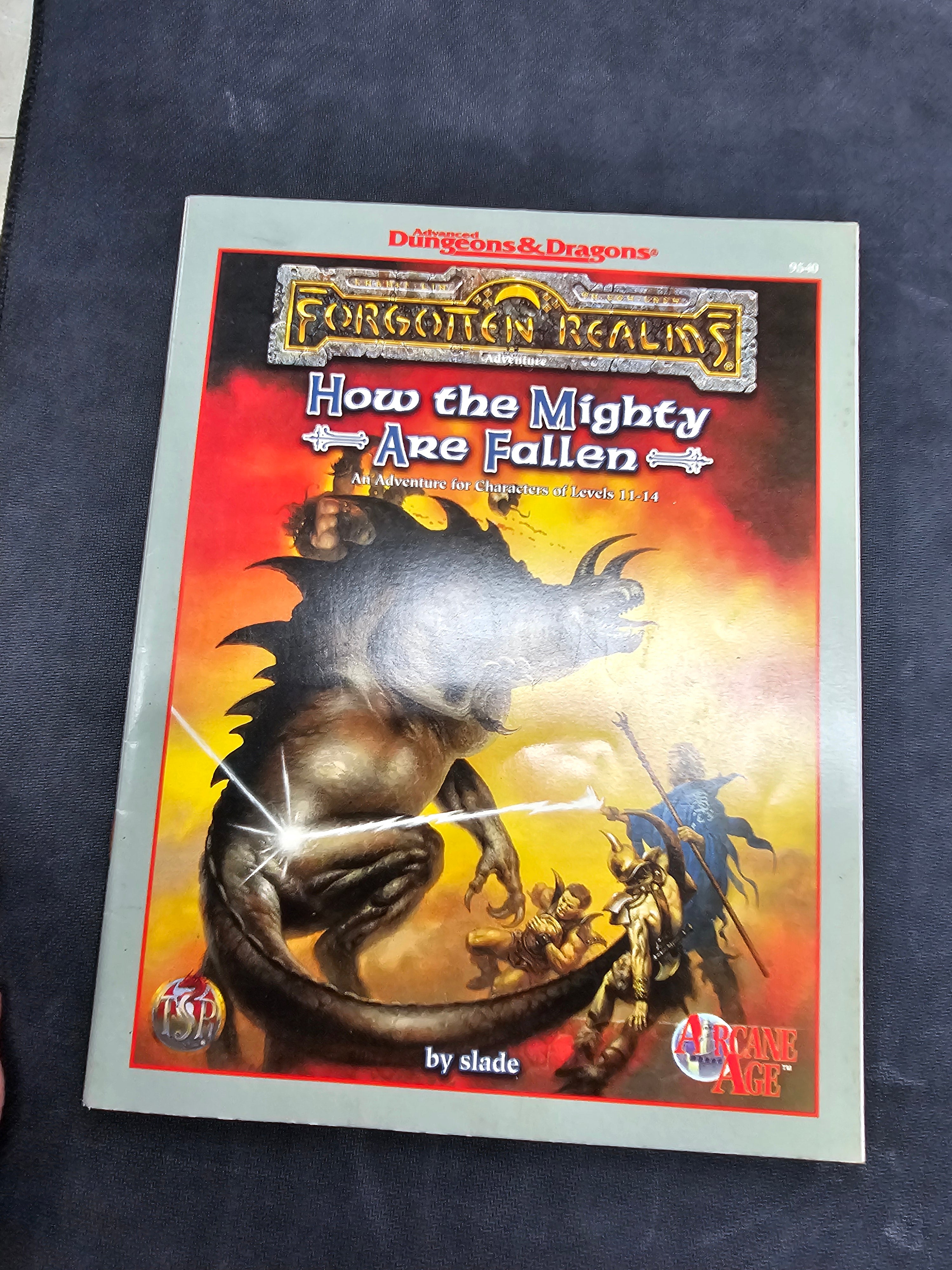 AD&D  Forgotten Realms: How the Mighty are Fallen (TSR 9540) (USED)