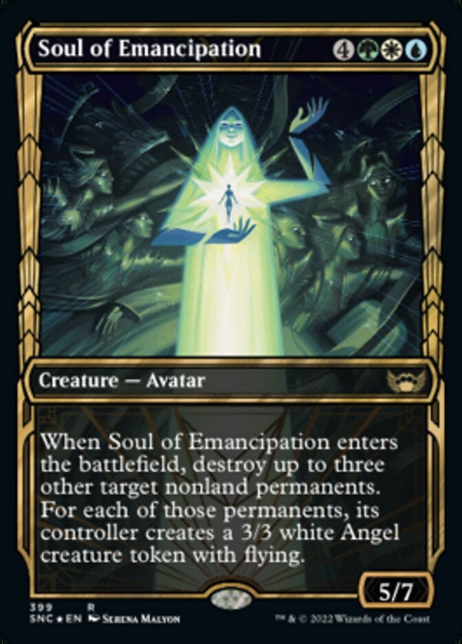 Soul of Emancipation [ #399 Gilded Foil ] (SNC-R)