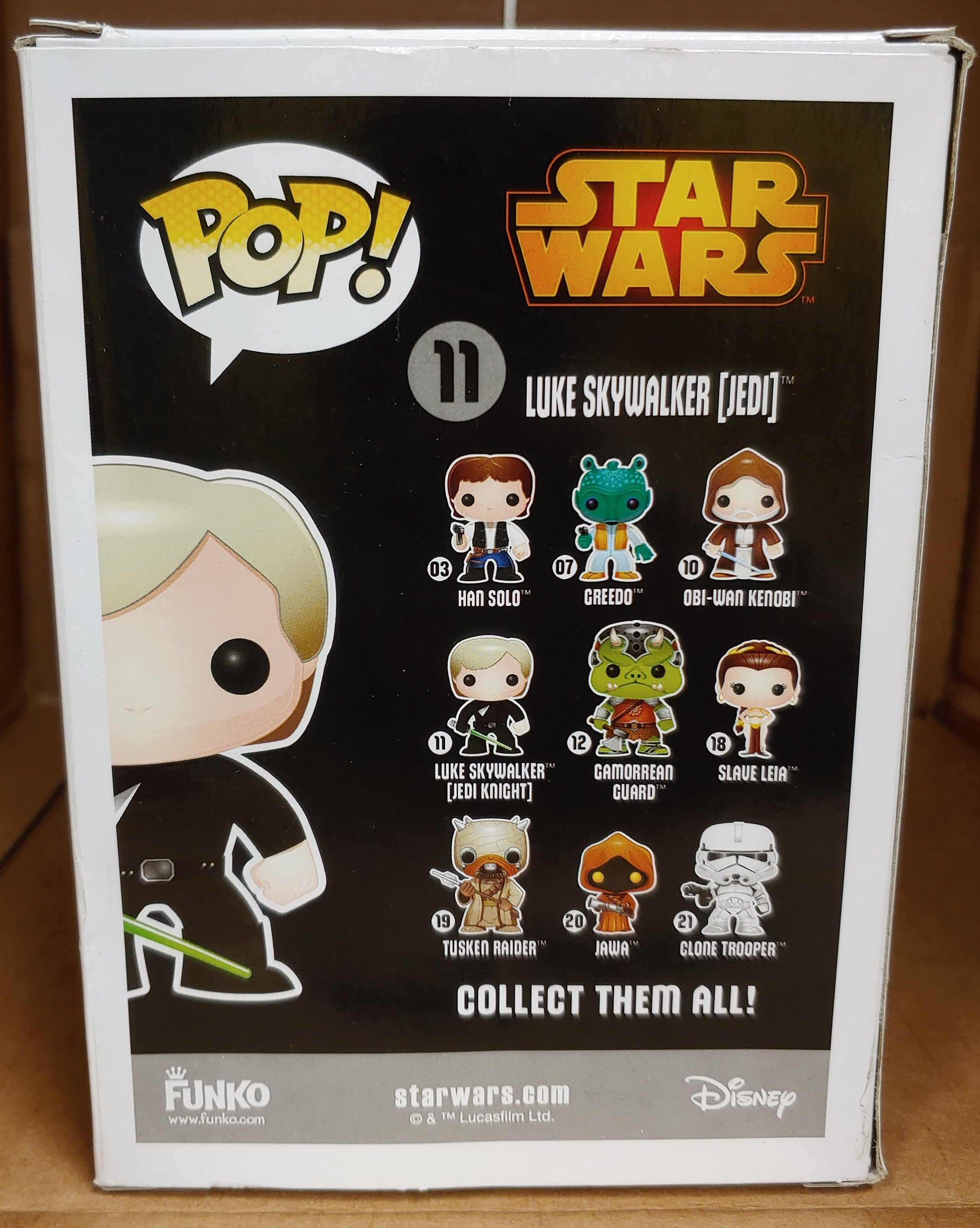 POP Figure: Star Wars #0011 - Luke Skywalker (Jedi)