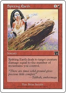 Spitting Earth (6ED-C)