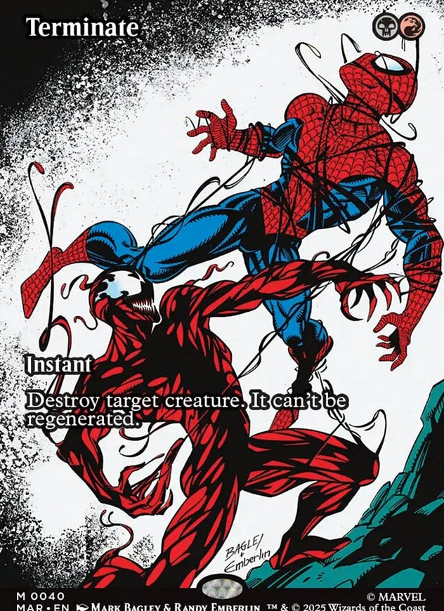 Terminate [ #0040 Borderless ] (MAR-M)