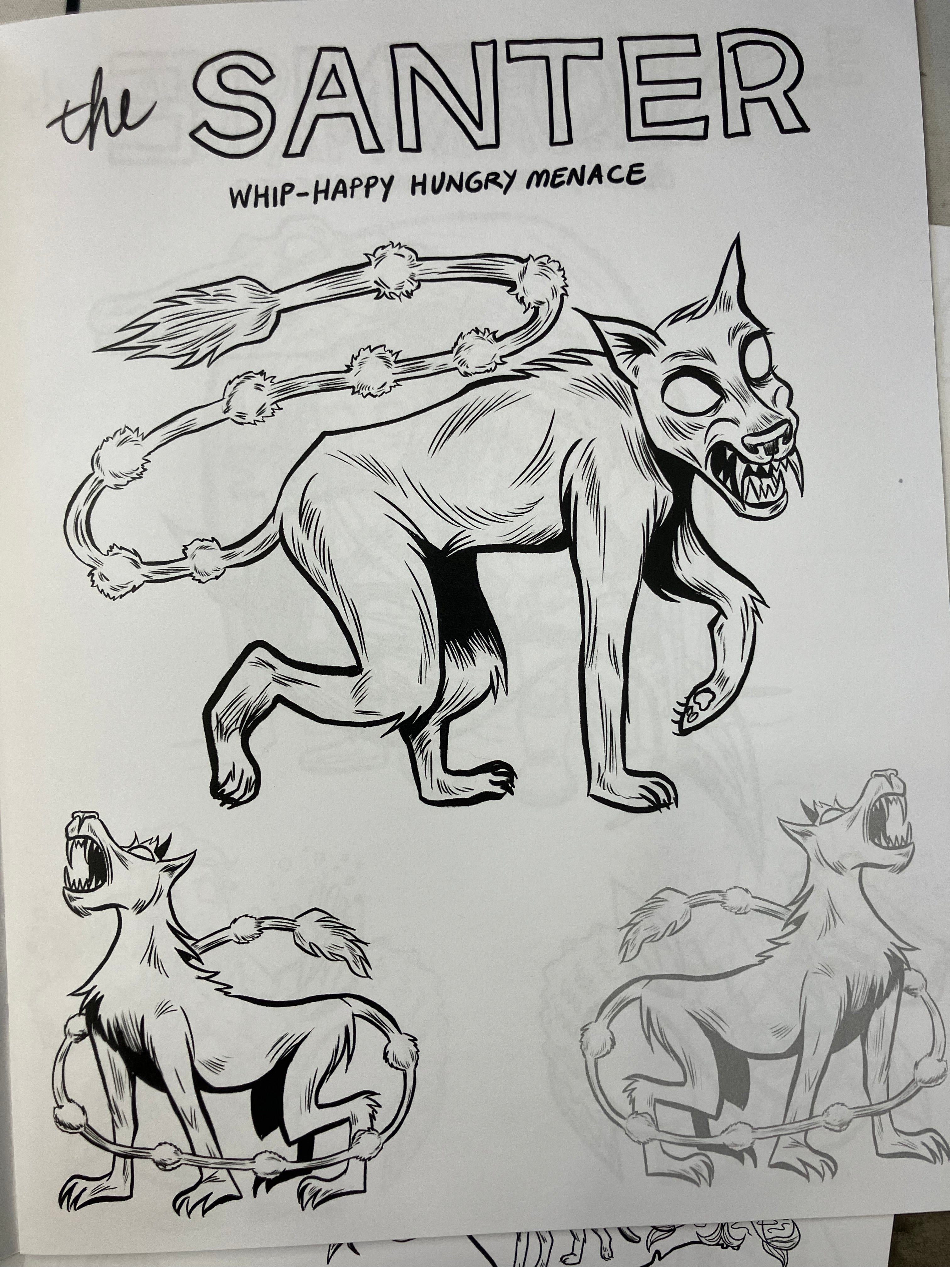 North Carolina Cryptids Coloring Book