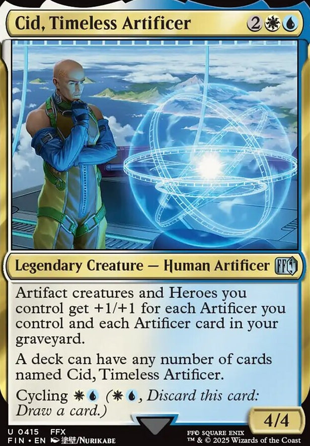 Cid, Timeless Artificer [ #0415 Alternate Art Cids ] (FIN-U)