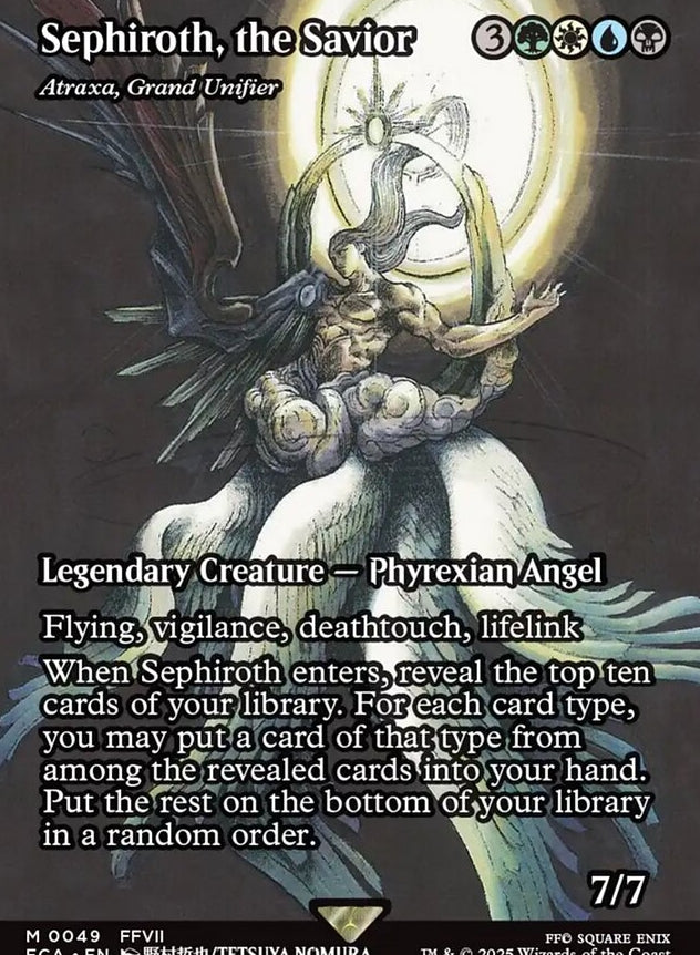 Sephiroth, the Savior - Atraxa, Grand Unifier [ #0049 Showcase ] (FCA-M)