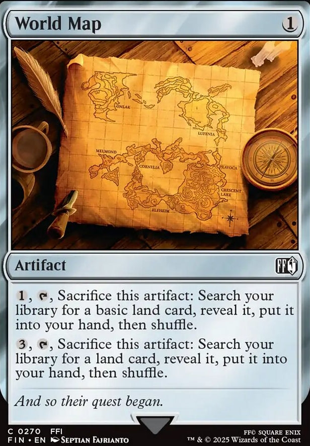 World Map [ #0270 ] (FIN-C)