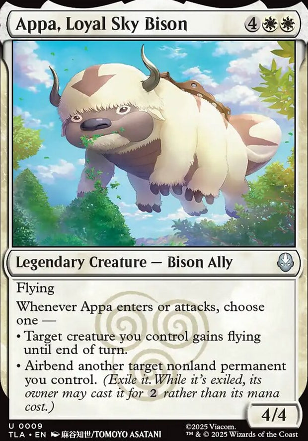 Appa, Loyal Sky Bison [ #0009 ] (TLA-U)