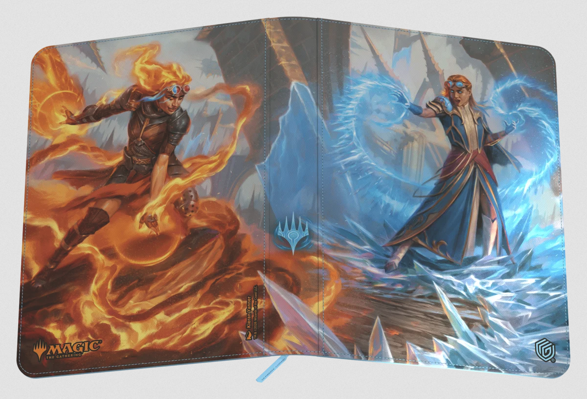 Ultimate Guard: Zipfolio 360 9 - Pocket Binder XenoSkin - MTG: Reality Fracture - Chandra, Chill of Compliance / Chandra, Torch of Defiance