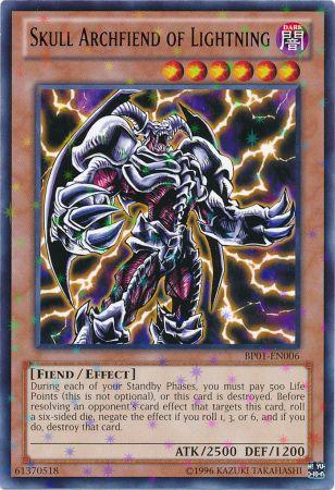 Skull Archfiend of Lightning (Starfoil) (BP01-EN006) Starfoil Rare - Near Mint Unlimited