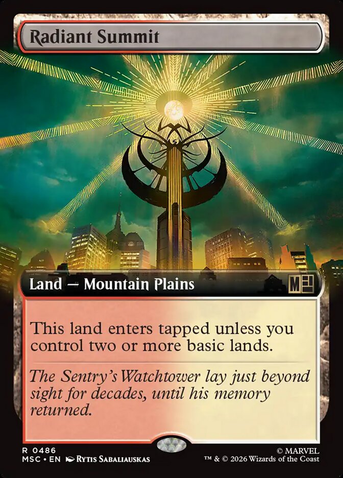 Radiant Summit [ #0486 Extended Art ] (MSC-R)