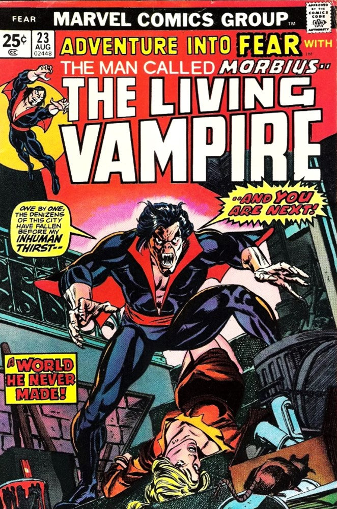 Adventure Into Fear (1972 Series) #23 (6.5) Series "A" Marvel Value Stamp #86 (Zemo)