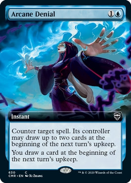Arcane Denial [#630 Extended Art] (CMR-C)