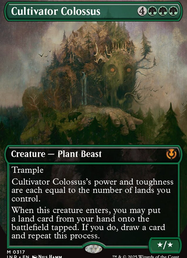 Cultivator Colossus [ #0317 Borderless ] (INR-M-FOIL)