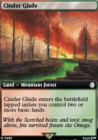 Cinder Glade [#0490 Extended Art] (PIP-R-FOIL)