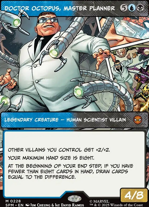 Doctor Octopus, Master Planner [ #0228 Borderless ] (SPM-M)