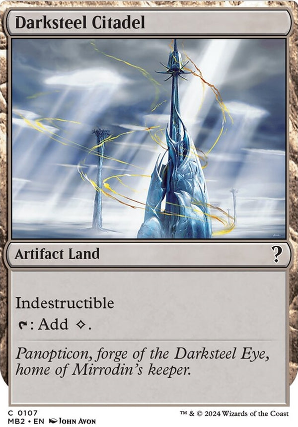 Darksteel Citadel [#0107 White-Border] (MB2-C)