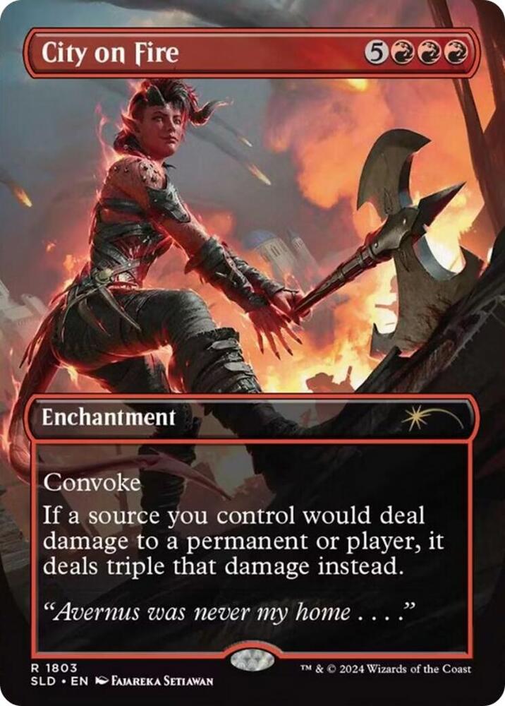 City on Fire [#1803] (SLD-R)