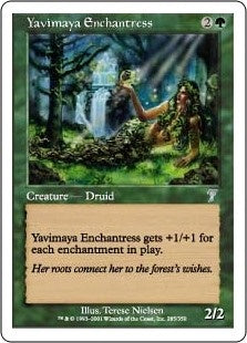 Yavimaya Enchantress (7ED-U)