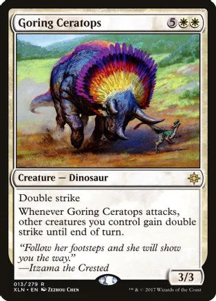 Goring Ceratops (XLN-R) Light Play