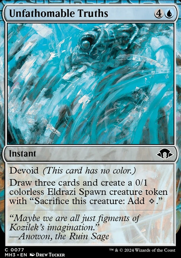 Unfathomable Truths [#0077] (MH3-C)