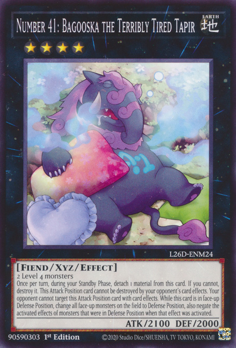 Number 41: Bagooska the Terribly Tired Tapir (L26D-ENM24)
