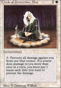 Circle of Protection: Blue (3ED-C)
